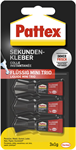 PATTEX Sekundenkleber Mini Trio