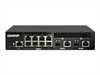 QNAP QSW-M2108R-2C, 8x 2.5GbE, 2x 10GbE SFP+,