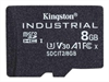 KINGSTON 8GB, microSDHC, Industrial, C10, A1,