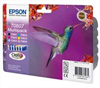EPSON T0807 Ink black and five color Std Capacity