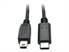 EATON TRIPPLITE USB 5-Pin Mini-B to USB-C Cable -