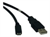 EATON TRIPPLITE USB 2.0 A to Micro-B Cable, M/M,