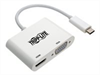 EATON TRIPPLITE USB-C Multiport Adapter, M/2xF -