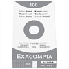 EXACOMPTA Karteikarten kariert 5mm A7
